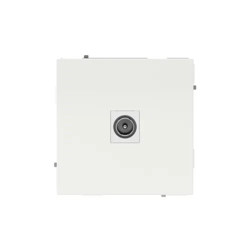 Розетка телевизионная одиночная TV KANT бел. магнолия DKC 7000503