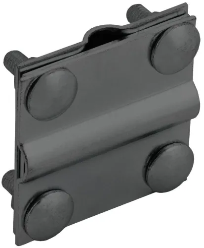 Зажим крестообразный с раздел. полоса/пруток-полоса/пруток 40/12мм оцинк. сталь TD IEK ZCC18-13-1-12-40