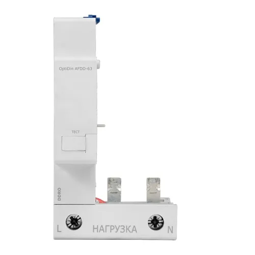 Устройство защиты от дугового пробоя (УЗДП) OptiDin AFDD-63-УХЛ3 КЭАЗ 339146 фото 3