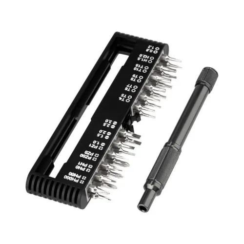 Набор отверток для точных работ RA-01 25 предметов Kranz KR-12-4751 фото 3