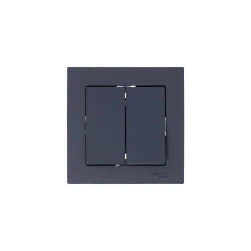 Выключатель 2-кл. СП AtlasDesign 10А IP20 (сх. 5) 10AX механизм грифель SE ATN000751 фото 4