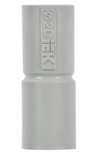 Муфта соединительная для жестких труб d20 GIG-20 ELASTA IEK CTA10D-GIG20-K41-100 фото 2