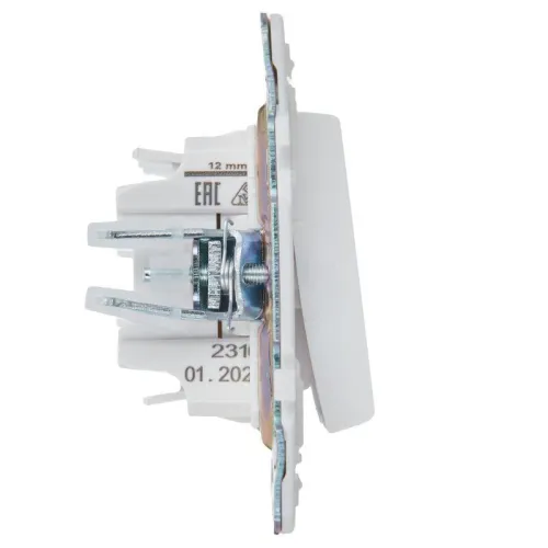 Выключатель 3-кл. SKANDY 10А SK-V11W арктич. бел. IEK SK-V30-0-10-K01 фото 4