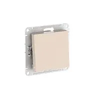 Выключатель 1-кл. AtlasDesign (сх. 1) 10AX быстрозажим. клем. механизм беж. SE ATN000211S