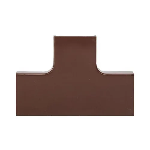 Угол T-образный 20х10 под темн. дерево Plast PROxima (уп.4шт) EKF tchd-20-10x4 фото 2