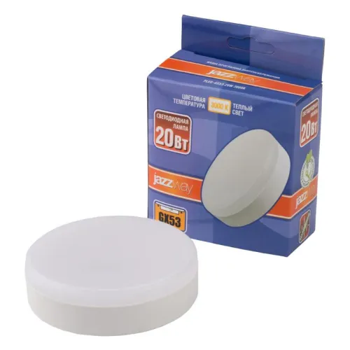 Лампа светодиодная PLED-GX53 20Вт 3000К GX53 1630лм JazzWay 5065284 фото 2
