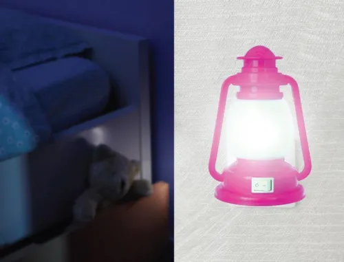 Светильник светодиодный NL-170 "Фонарик" 220В ночник с выкл. розов. Camelion 12526 фото 7