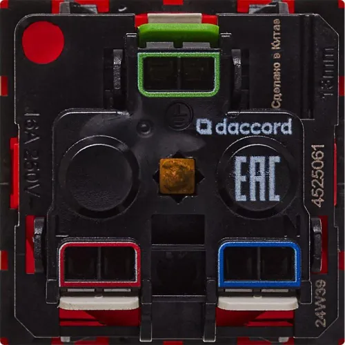 Розетка 2мод. 16А 250В 90град. с заземл. защ. шторки безвинт. зажимы и блокировкой красн. ИЭК Leg 4525061 фото 5