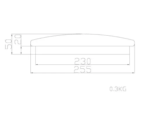 Светильник светодиодный LBS-8118 18Вт 4500К lines настенно-потолочный Ultraflash 15147 фото 2