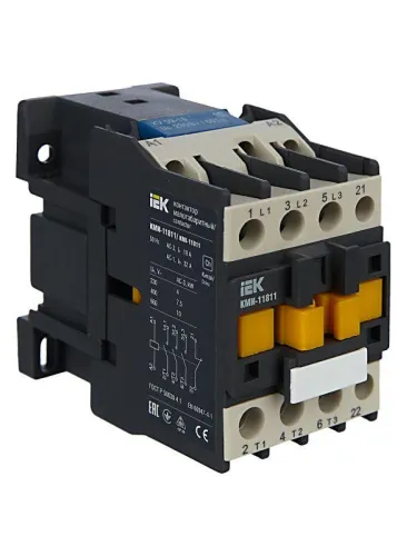 Контактор КМИ-11811 18А 230В/АС3 1НЗ KARAT IEK KKM11-018-230-01 фото 2