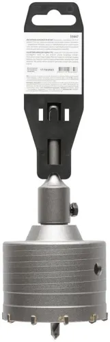 Коронка кольцевая по бетону 80мм хвостовик 110мм в сборе FIT 33447 фото 2