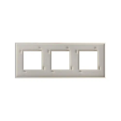 Рамка 3-м 6мод. Avanti "Белый жемчуг" DKC 4420906 фото 4