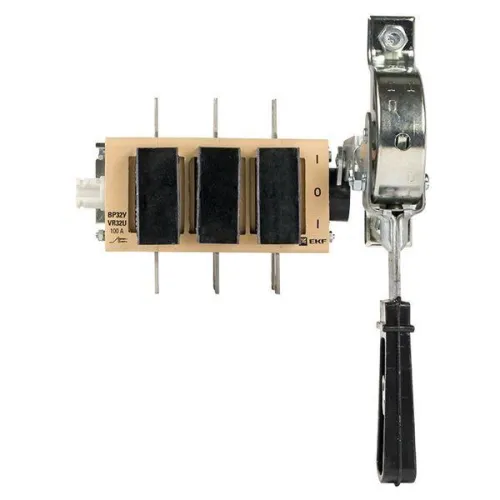 Выключатель-разъединитель ВР32У-31A71240-R 100А 2 напр. с дугогасит. камерами с передней смещенной рукояткой MAXima EKF uvr32-31a71240-r фото 5