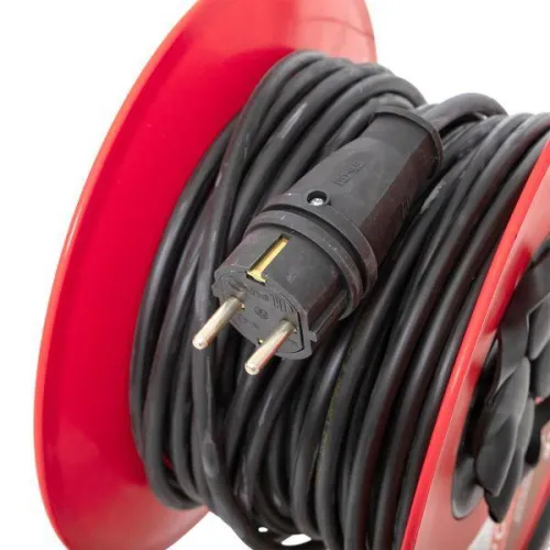 Удлинитель на катушке 4х50м с заземл. 16А IP44 Атлант 2.0 3.5кВт КГ 3х1.5 PROxima EKF UKA02-16-315R-4-50-IP44 фото 9