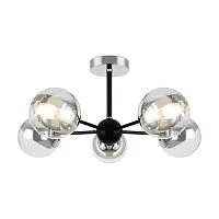 Светильник Sonnet 40Вт E14х5 IP20 подвесной Freya FR5271PL-05B