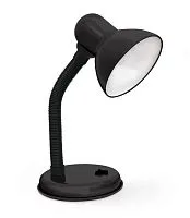 Светильник настольный СНО 22Ч 60Вт E27 230В под лампу на основании с подвесом черн. IN HOME 4690612046877