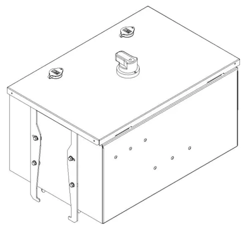 Коробка отбора мощности Plug-in без авт. выкл. 100А Cu 3L+N+PER IP55 IEK LB-100C4-35-PB-KOM-Y0