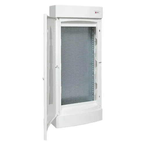 Щит слаботочный навесной Unix 4 габарит IP41 бел. дверь PROxima EKF ux-4m-nw фото 5