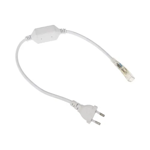 Шнур светодиодный гибкий неон SMD 8х16мм 120LED/м двустор. желт. (уп.100м) (с комплектом подкл.) Neon-Night 131-091 фото 5