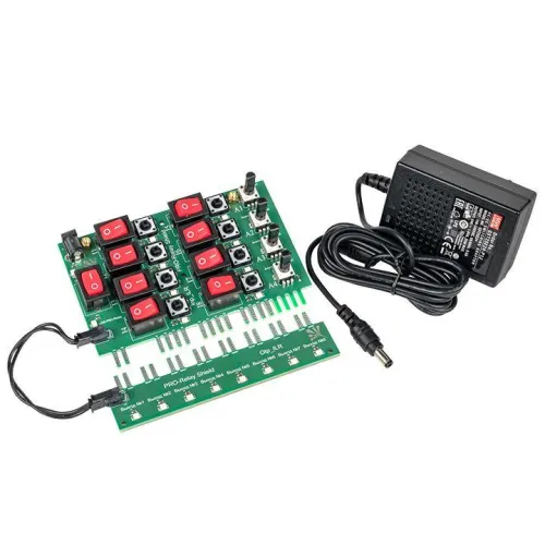 Плата отладочная для реле 24В 20 20 в/в с блоком питания PROxima EKF ILR-20-24D-test фото 3