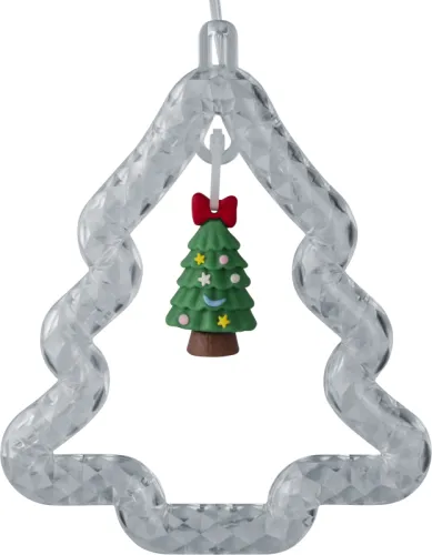 Гирлянда светодиодная "Бахрома" "Елки и фигурки" 95 007 NGF-D034-01 3х0.6м WW IP20 Navigator 95007 фото 3