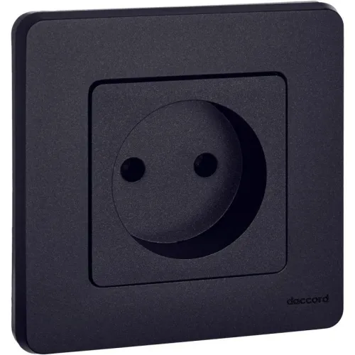 Розетка 1-м СП Inspiria 16А IP20 250В 2P механизм антрацит IEK 673713 фото 3