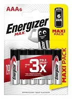 Элемент питания алкалиновый MAX LR03/286 BL6 (блист.6шт) Energizer E301532701