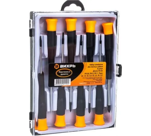 Набор отверток для точных работ НОТ 8 Вихрь 73/6/2/12 фото 4