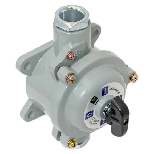 Выключатель пакетный 1-кл. 16А IP56 ПВ2-16 М1 сил. сер. EKF pv-2-16-5 фото 8