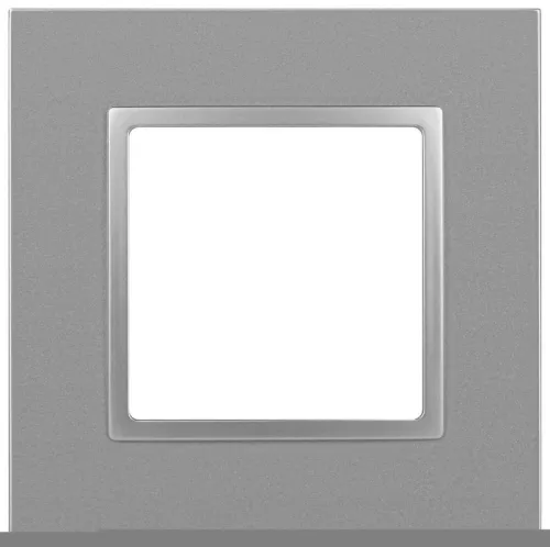 Рамка 1-м Elegance 14-5011-03 Classic алюм. Эра Б0060573