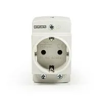Розетка на дин-рейку EMAS EPREU2G