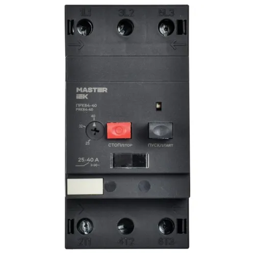 Пускатель ПРК64-40 In=40A Ir=25-40A Ue 660В KARAT IEK DMS22-40 фото 2