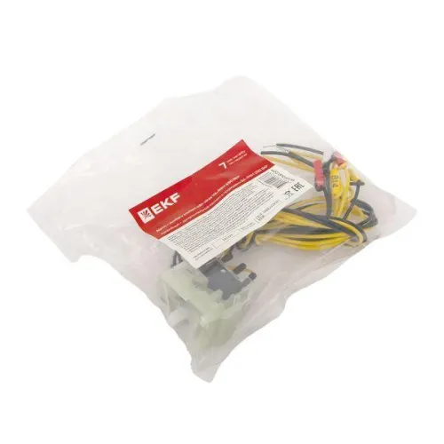 Контакт дополнительный + аварийный ВА-99М 250 с проводами EKF mccb99m-250-alax-w фото 6