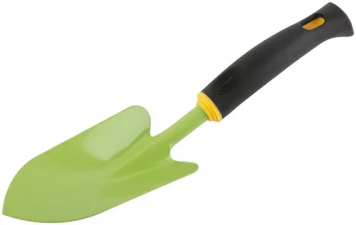 Совок посадочный широкий прорезиненная ручка 335мм FIT 77020 фото 2