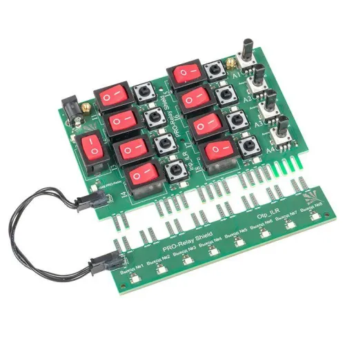 Плата отладочная для реле 24В 20 20 в/в с блоком питания PROxima EKF ILR-20-24D-test