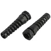 Ввод кабельный (сальник) PGR 16 d10-14мм (d отверст. 22.5мм) IP54 с гибким отводом (уп.5шт) Эра Б0065203