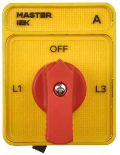 Переключатель кулачковый 63А (сх. 98) стандартная рукоятка IEK MI-CS10-063-098 фото 4