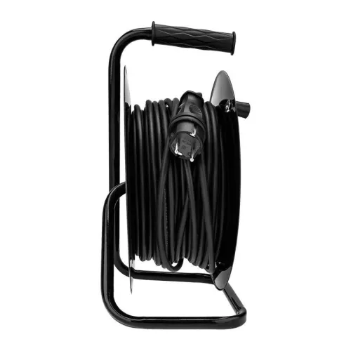 Удлинитель на метал. катушке 4х30м с заземл. IP44 КГ 3х2.5кв.мм с выключателем с защ. крышками Rexant 13-5014 фото 2