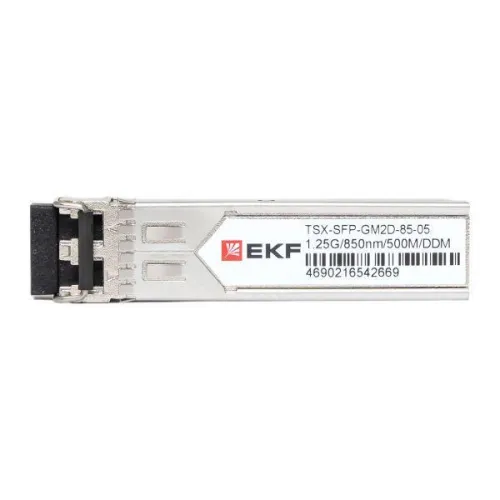 Модуль SFP 1.25Гб двойн. многомодовое оптоволокно 850нм дальность 500м TSX EKF TSX-SFP-GM2D-85-05 фото 3