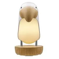 Светильник светодиодный настольный ТУКАН JS5-TOCO-WH 2.4Вт 190лм 3000К ночник питание от USB (в компл.) бел. JazzWay 5048119