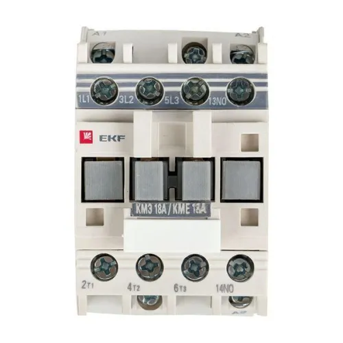 Контактор КМЭ 18А кат. 110В AC 1НЗ PROxima EKF ctr-s-18-110-nc фото 2