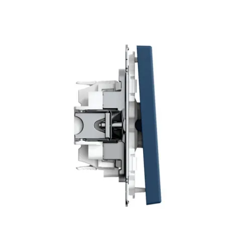 Переключатель 1-кл. ArtGallery 10AX быстрозажим. клем. механизм аквамарин SE GAL001161S фото 4