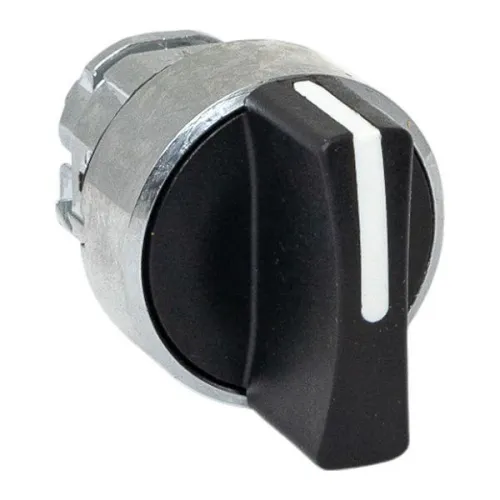 Механизм переключателя исполнительный ХB4 на 3 положения возвратный без фиксации без подсветки с короткой ручкой IP65 EKF XB4BD3-65