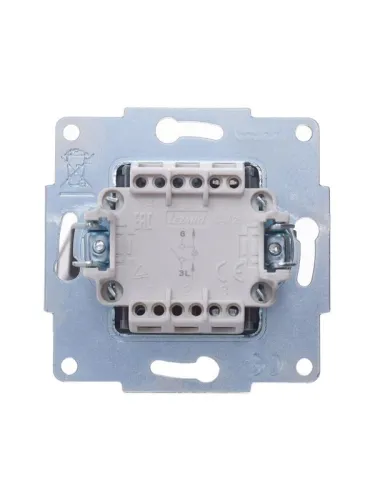 Выключатель 1-кл. СП Vesna с индикацией механизм крем. LEZARD 742-0388-111 фото 8