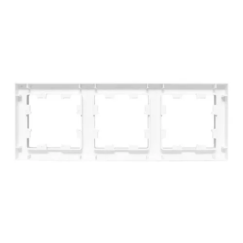 Рамка 3-м Эпика пластик бел. EKF UP1-FPW-03 фото 5