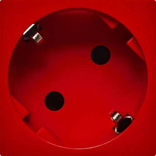 Розетка 2мод. 16А 250В 45град. с заземл. без защ. шторок безвинт. зажимы красн. ИЭК Leg 4525058 фото 5