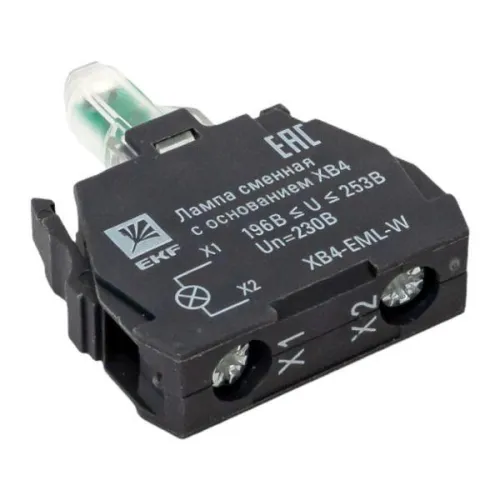 Лампа сменная с основанием XB4 бел. 230В PROxima EKF XB4-EML-W фото 5