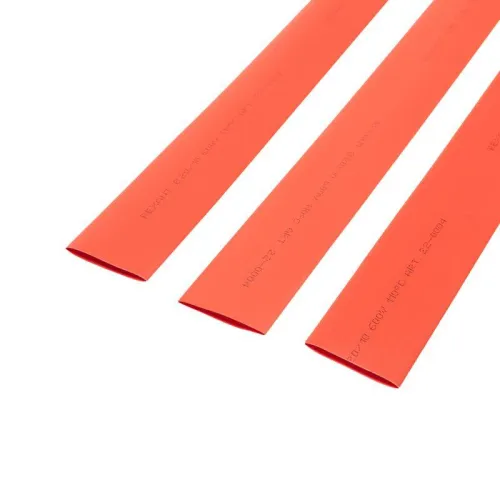 Трубка термоусадочная ТУТ нг 20.0/10.0 красн. 1м Rexant 22-0004 фото 3