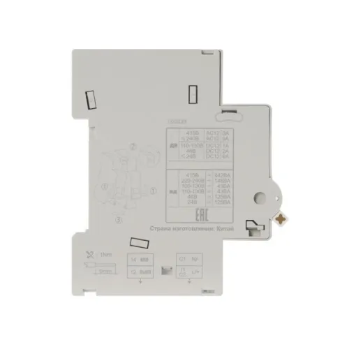 Расцепитель независимый AC/DC 12/24В для ВА-105 DEKraft 13300DEK фото 2