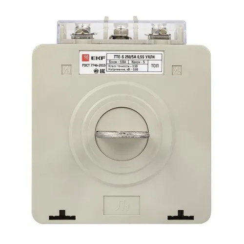 Трансформатор тока ТТЕ-А 250/5А кл. точн. 0.5S с клеммой напряжения PROxima EKF tte-S-250-0.5S фото 5
